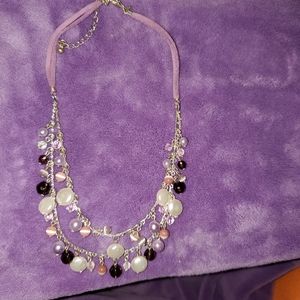 10/$20 Avon Lavender Beaded Necklace